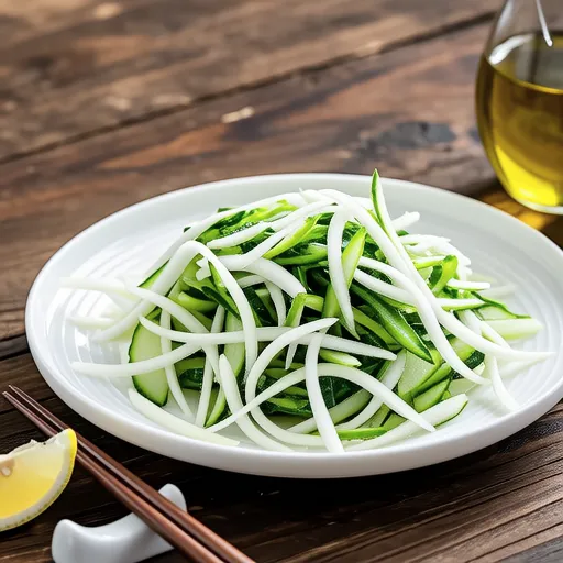 Daikon and Shirasu Salad