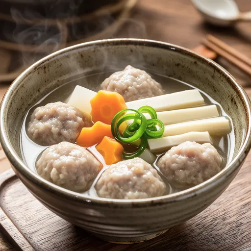 肉団子入り豚汁