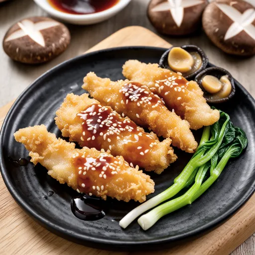 Pan-fried Yellowtail with Sesame Miso Sauce