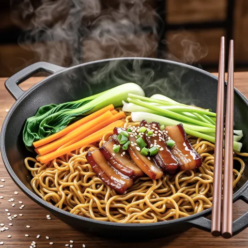 Five-Ingredient Chinese Stir-Fried Noodles