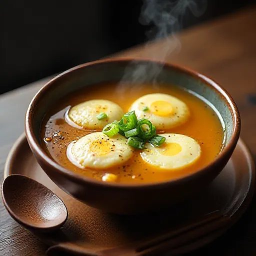 Fish Cake Egg Soup
