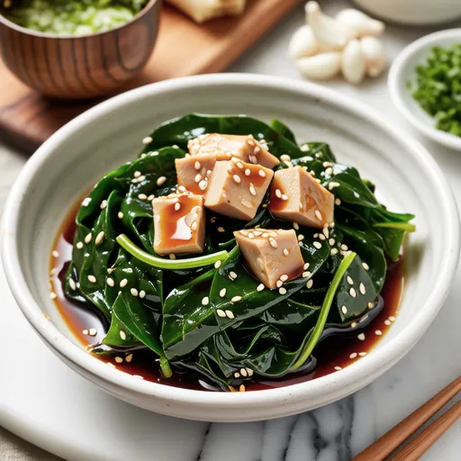 Seri and Tuna with Spicy Ponzu Sauce