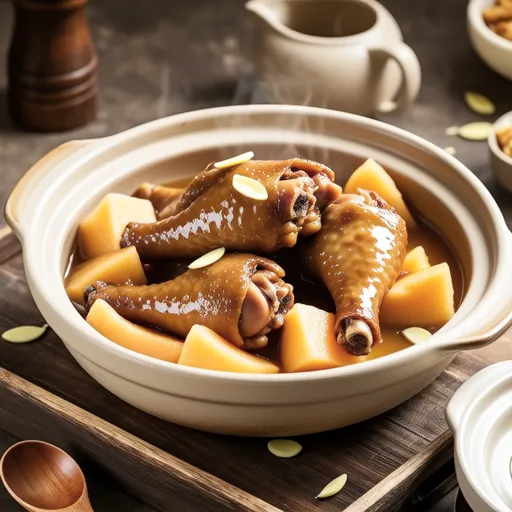 Simmered Winter Melon and Chicken