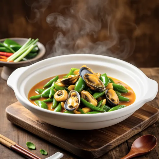 Green Pepper and Canned Mackerel Curry Stir-fry