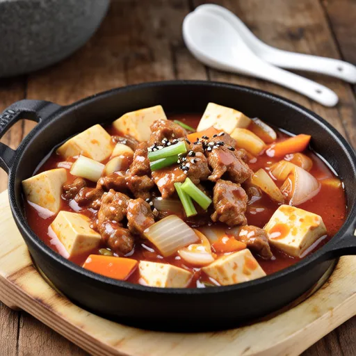 Tofu Kimchi Stir-fry