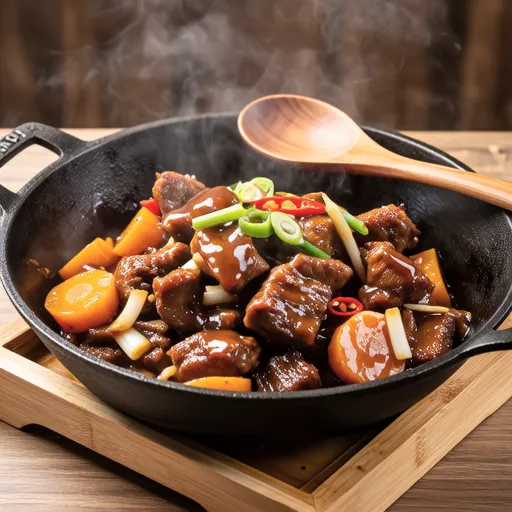 Soy Sauce & Gochujang Pork Stir-fry