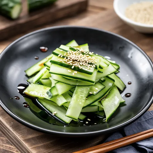 Cucumber Wasabi Salad