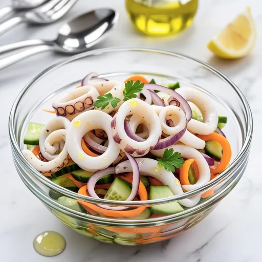 Squid Marinated Salad