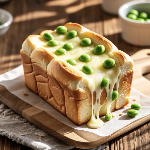 Edamame Cheese Bread