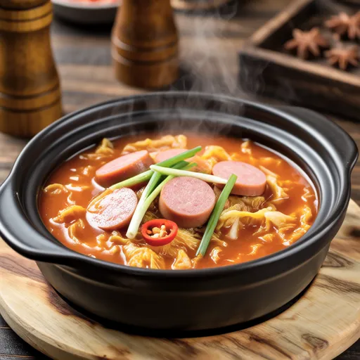 Vienna Sausage Kimchi Stew