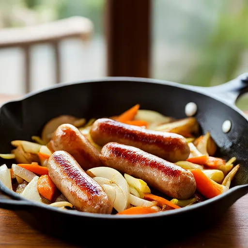 Sausage and Vegetable Stir-Fry