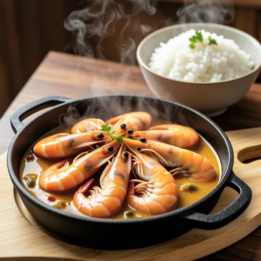 Shrimp Curry Rice Bowl