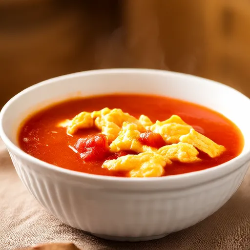 Zuppa di Pomodoro e Uova