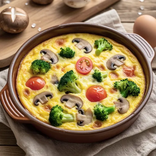 Broccoli and Tuna Omelette Style