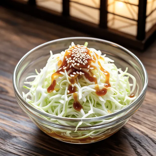 Napa Cabbage and Natto Salad