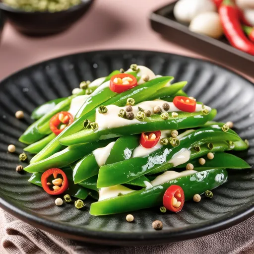 Green Pepper with Salted Kelp and Mayo
