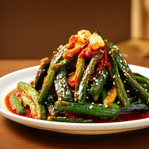 Prato Rápido de 5 Minutos: Salada Crocante de Pimenta com Ssamjang