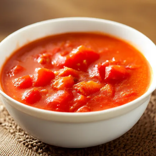 Pudim de Tomate com Ovo