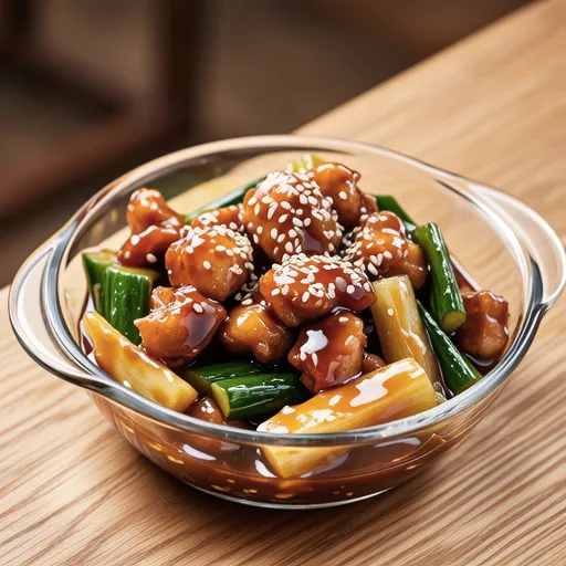 Chicken and Burdock Stir-fry