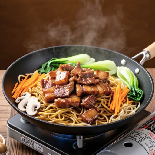 Pork and Vermicelli Stir-fry