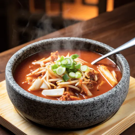 Kimchi Bean Sprout Soup