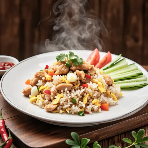 Thai Chicken Fried Rice (Khao Pad Gai)