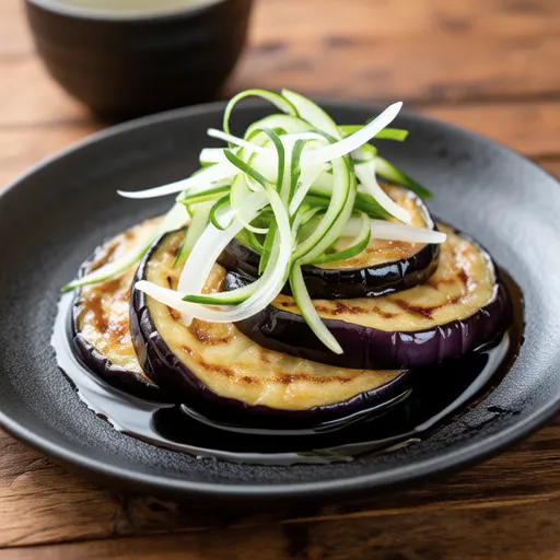 Eggplant Tataki Style