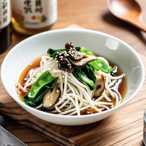 Bean Sprout and Wakame Sweet Vinegar Salad