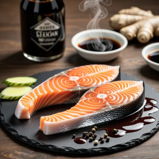 Salmon Teriyaki Steak