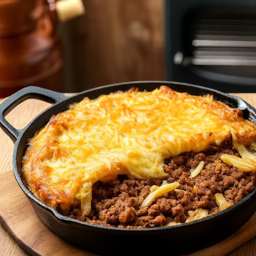 Beef and Cheese Gratin