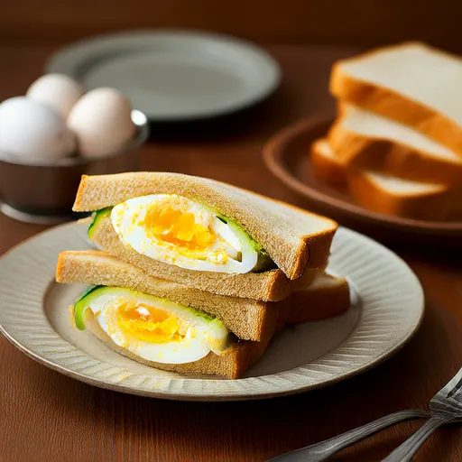 Cucumber Egg Sandwich