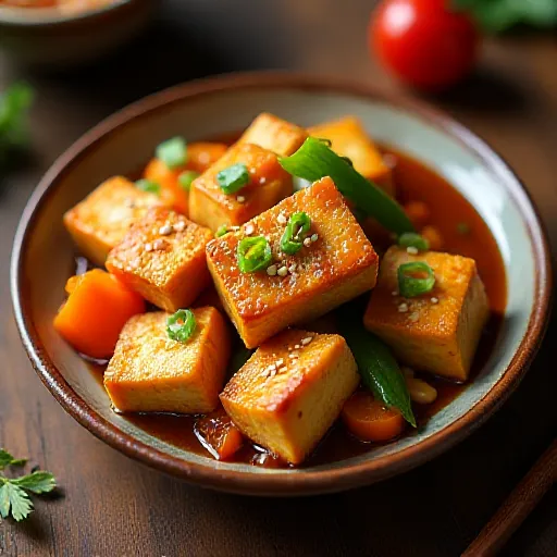 Tofu Sweet and Sour
