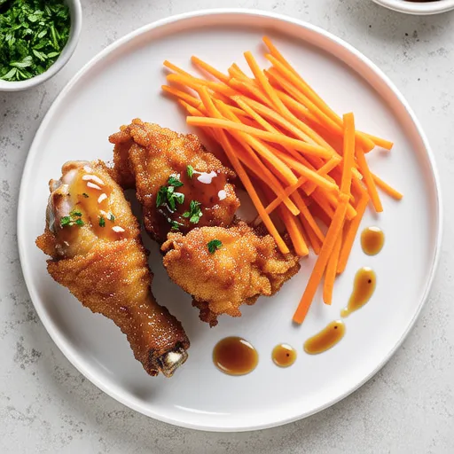 Chicken Karaage with Sweet Vinegar Sauce