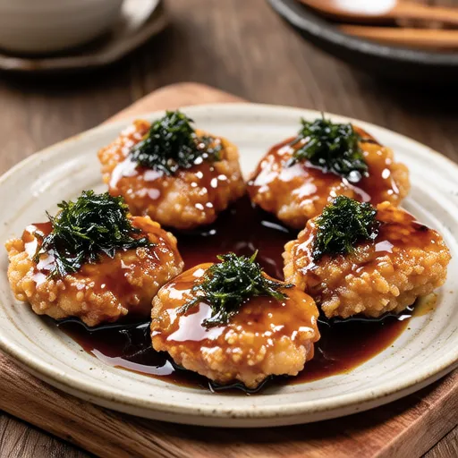 Nori Tsukune with Seaweed Paste