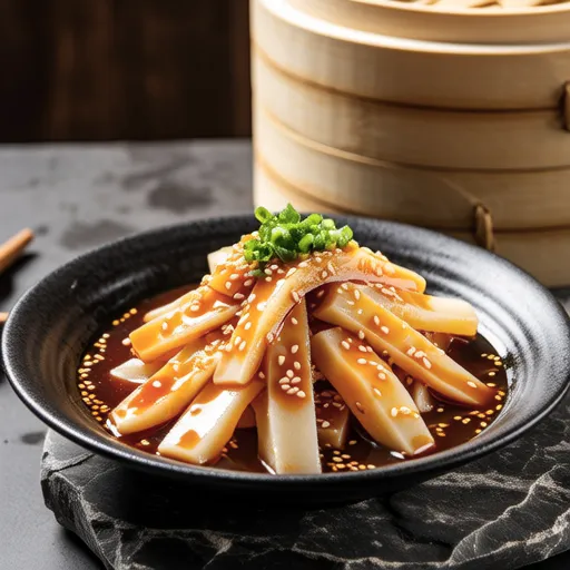 Spicy Marinated Yam and Bonito