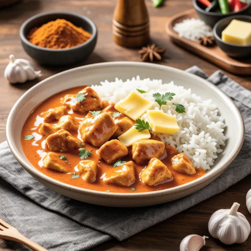 Butter Chicken Curry with Chicken Breast