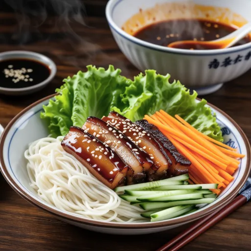 Cold Pork Belly Salad with Noodles