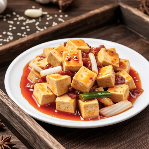 Sweet and Sour Tofu Ketchup Stir-fry
