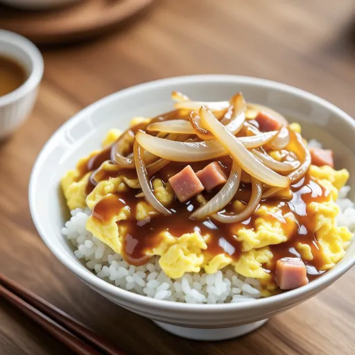 Simple Spam Mayo Rice Bowl