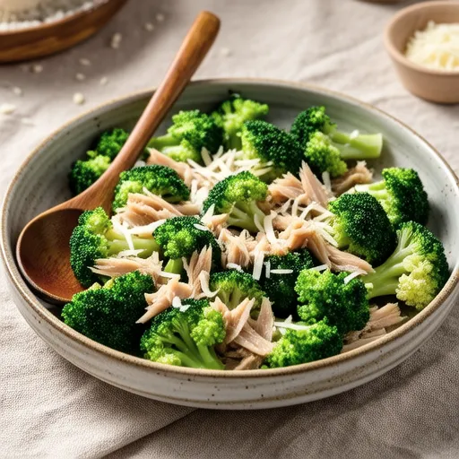 Broccoli and Tuna Cheese Mix