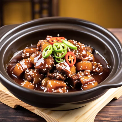 Samjang Pork Belly Braise