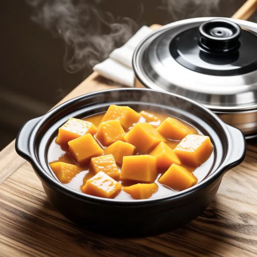 Pressure Cooker Pumpkin Simmered Dish