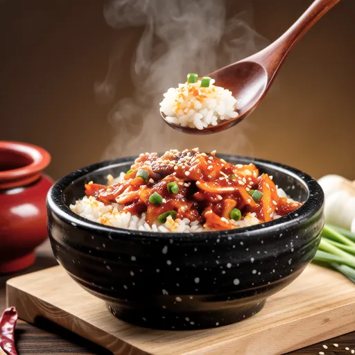 Simple Stir-fried Kimchi Rice