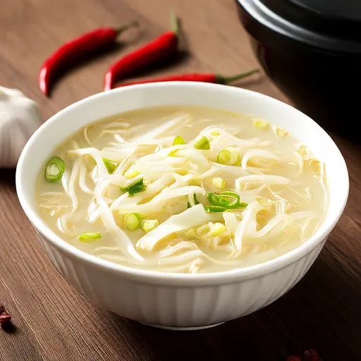 Sopa de brotes de soja