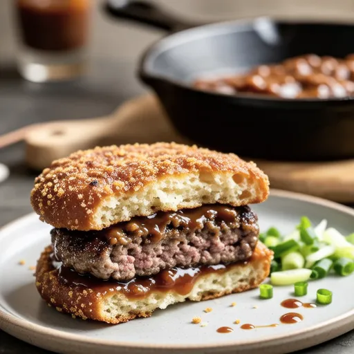 Chicken Mince Hamburg Steak
