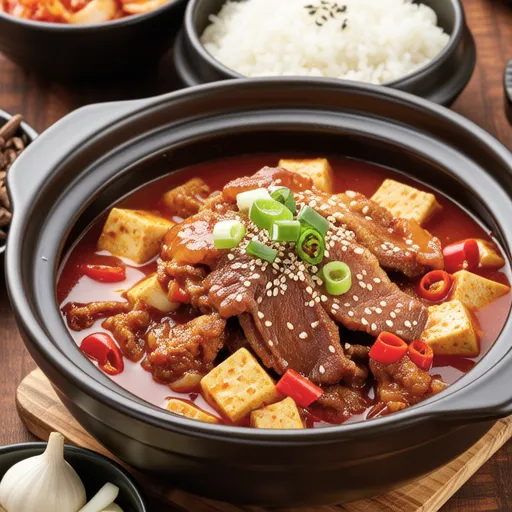 Samgyeopsal Soft Tofu Stew