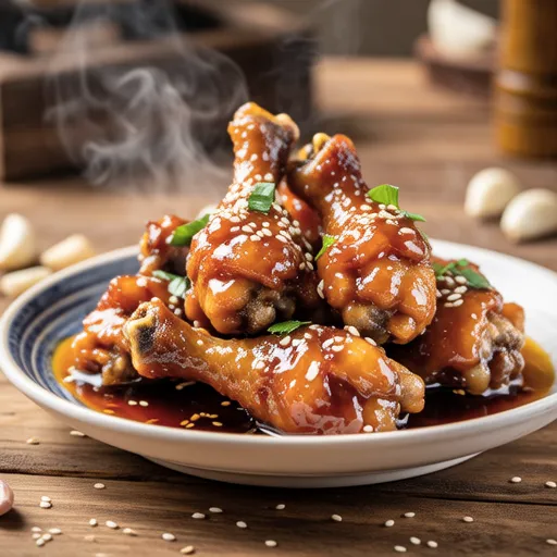 Air Fryer Garlic Soy Sauce Chicken
