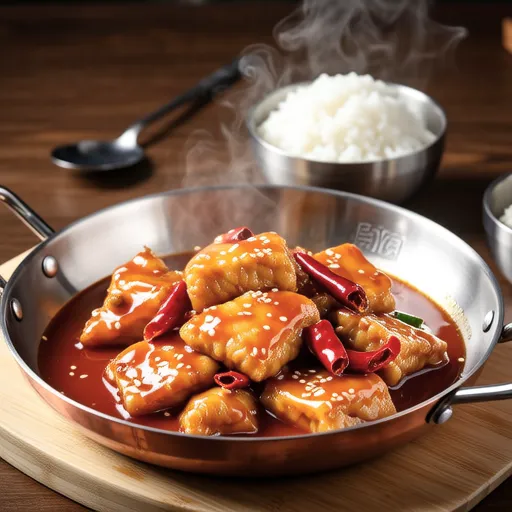 Spicy Stir-fried Fish Cake