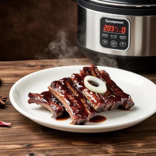 Pressure Cooker Sweet and Spicy Spare Ribs
