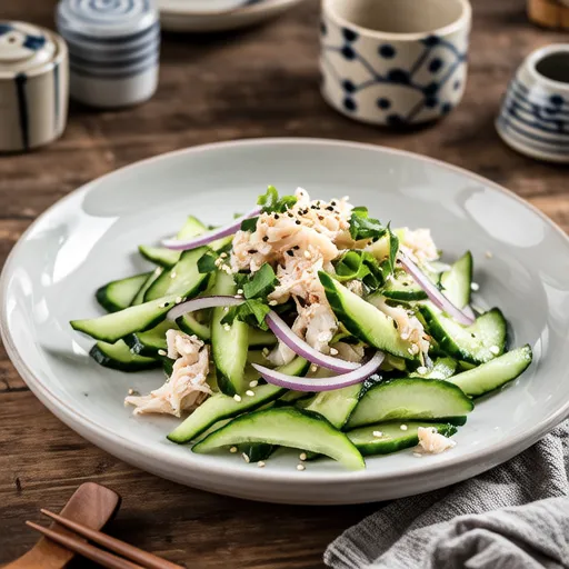 Cucumber Crab Salad